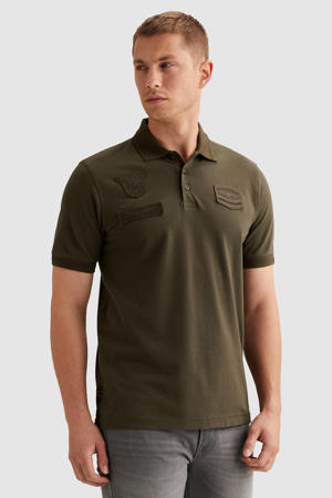 regular polo donkergroen