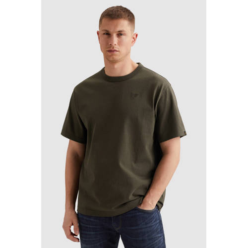 PME Legend relaxed T-shirt donkergroen afbeelding