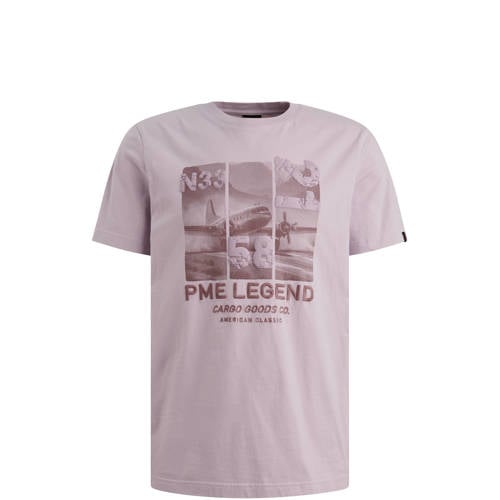 PME Legend regular T-shirt paars afbeelding