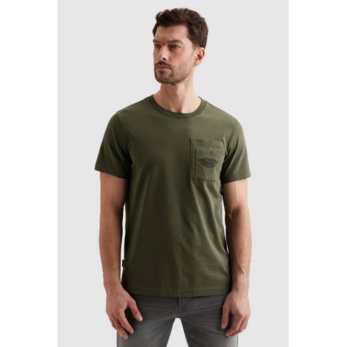 PME Legend regular T-shirt donkergroen afbeelding