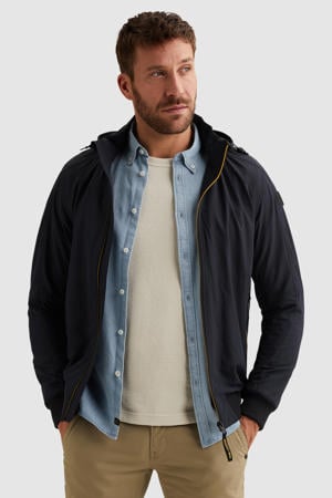 zomerjas STRETCH COMFORT donkerblauw