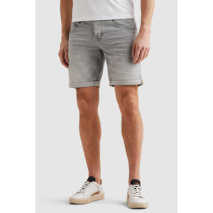 CARIOR denim tapered short grijs