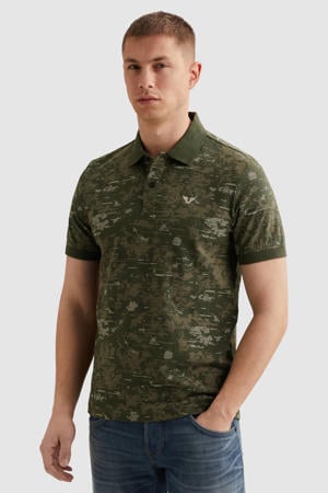 regular polo donkergroen