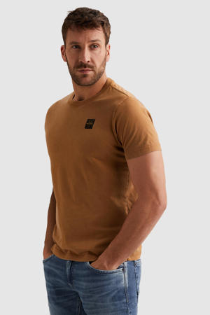 regular T-shirt donker oranje