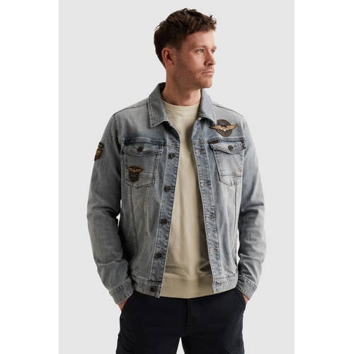 PME Legend denim spijkerjas lichtblauw afbeelding