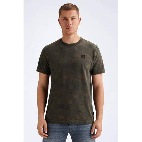 PME Legend regular T-shirt donkergroen afbeelding