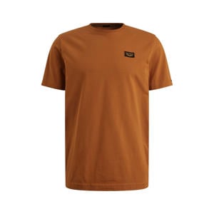 regular T-shirt donker oranje
