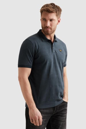regular polo donkerblauw