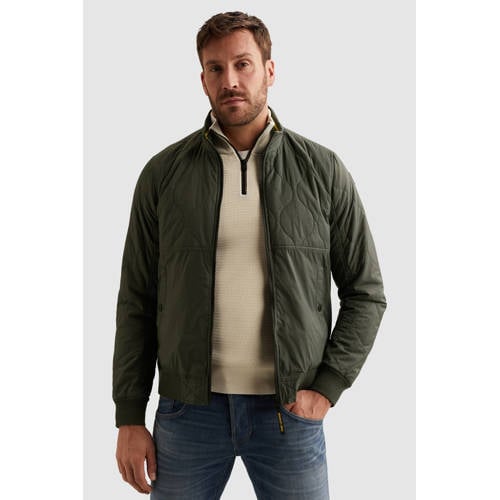PME Legend baseball jacket donkergroen afbeelding