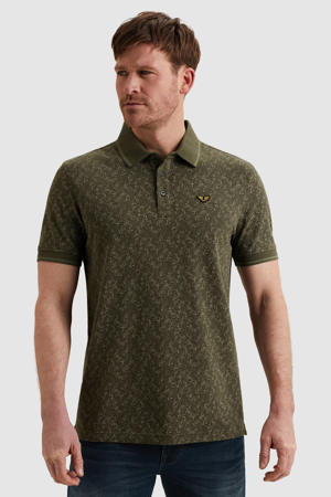 regular polo donkergroen