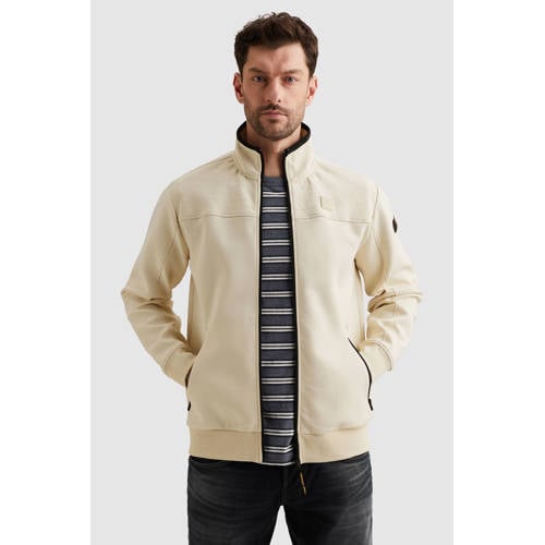 PME Legend sweatvest ecru afbeelding