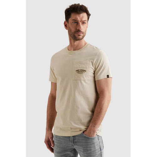 PME Legend regular T-shirt ecru afbeelding