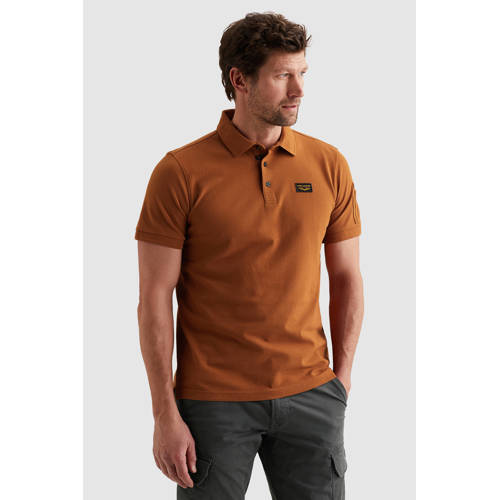 PME Legend regular polo donker oranje afbeelding