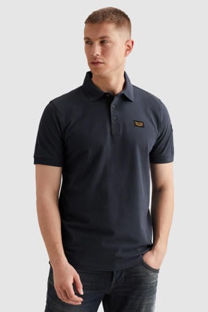 regular polo donkerblauw