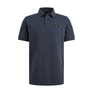 regular polo donkerblauw