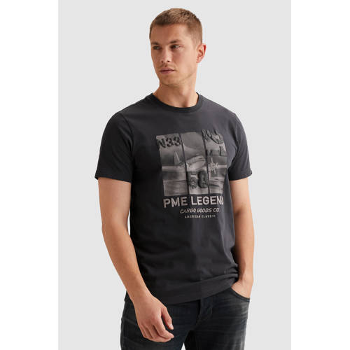 PME Legend regular T-shirt donkerblauw afbeelding