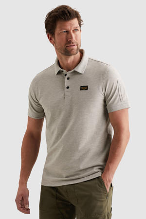 regular polo grijs