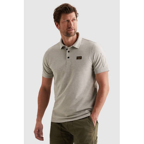 PME Legend regular polo grijs afbeelding