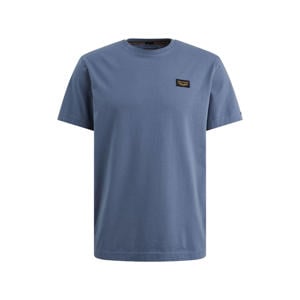 regular T-shirt blauw