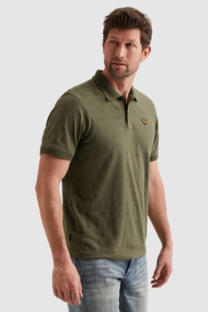 regular polo donkergroen