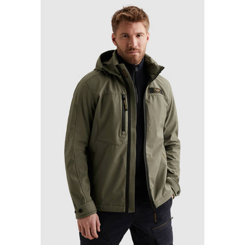 PME Legend softshell jas groen afbeelding