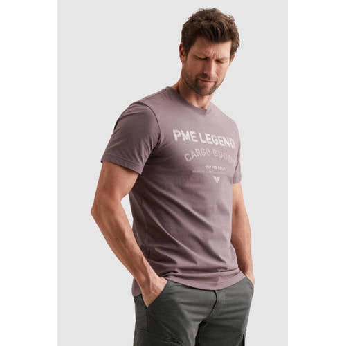 PME Legend regular T-shirt paars afbeelding