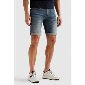 COMMANDER denim relaxed short blauw