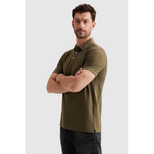 PME Legend regular polo donkergroen afbeelding
