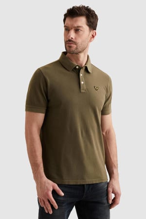 regular polo donkergroen