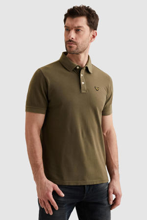 regular polo donkergroen