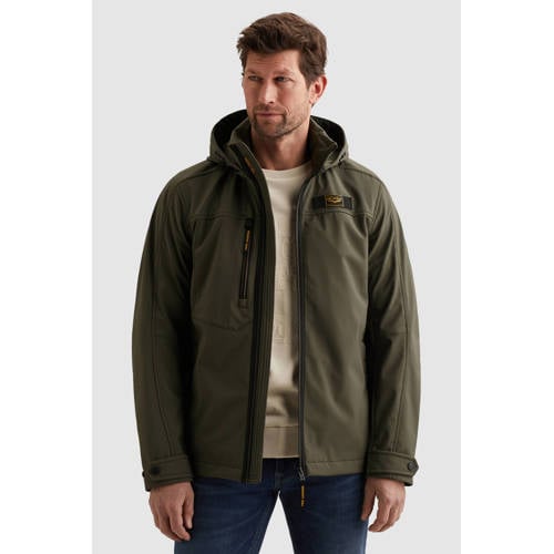 PME Legend softshell jas donkergroen afbeelding