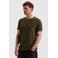 PME Legend regular T-shirt gebreid donkergroen