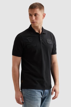 regular polo donkerblauw