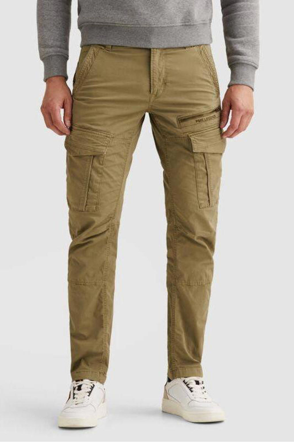 PME Legend NORDROP tapered cargobroek groen