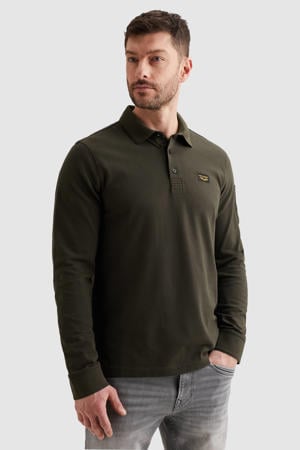 regular polo donkergroen