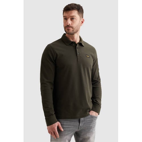 PME Legend regular polo donkergroen afbeelding