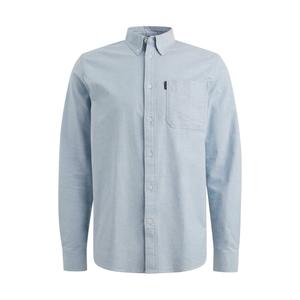 regular casual overhemd lichtblauw