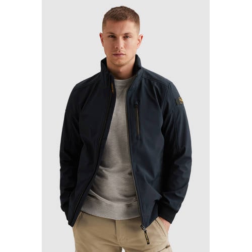 PME Legend softshell jas donkerblauw afbeelding