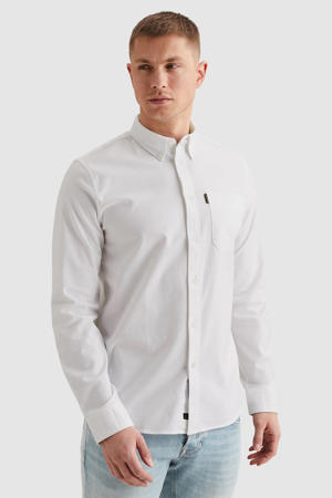 regular casual overhemd wit