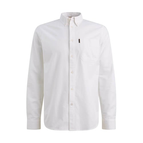 PME Legend regular casual overhemd wit afbeelding