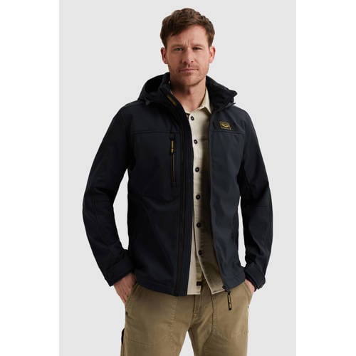 PME Legend softshell jas donkerblauw afbeelding