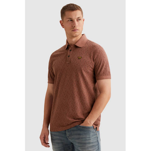 PME Legend regular polo roodbruin afbeelding