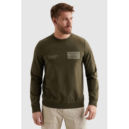 PME Legend sweater donkergroen afbeelding