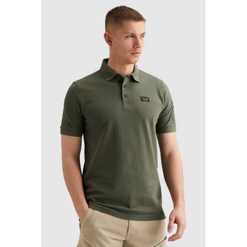 PME Legend regular polo donkergroen afbeelding