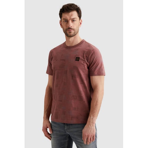 PME Legend regular T-shirt roodbruin afbeelding