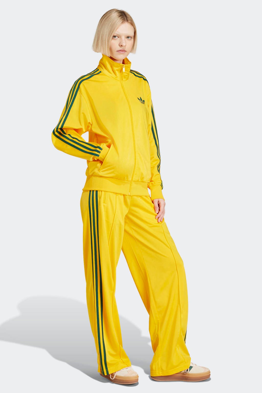 adidas Originals Firebird trainingsbroek loose geel
