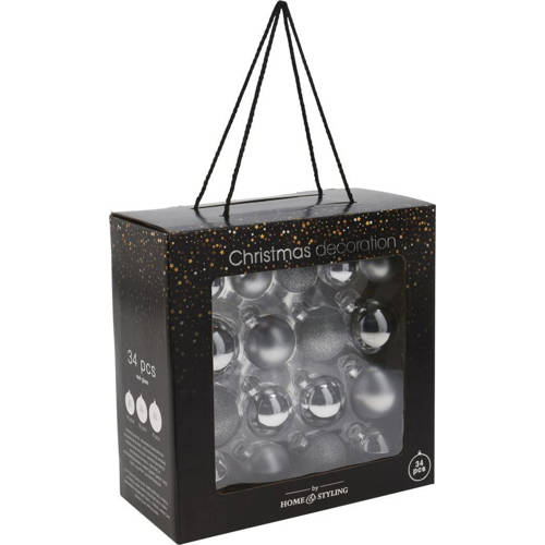 Nova Belle kerstballen set (34 stuks) (ø5 cm) afbeelding