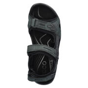 thumbnail: Ecco Off-Road suede sandalen chunky zwart