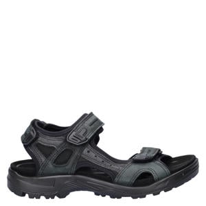 Off-Road suede sandalen chunky zwart