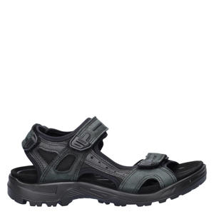 Off-Road suede sandalen chunky zwart